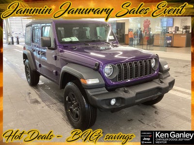 2026 Jeep Wrangler WRANGLER 4-DOOR SPORT