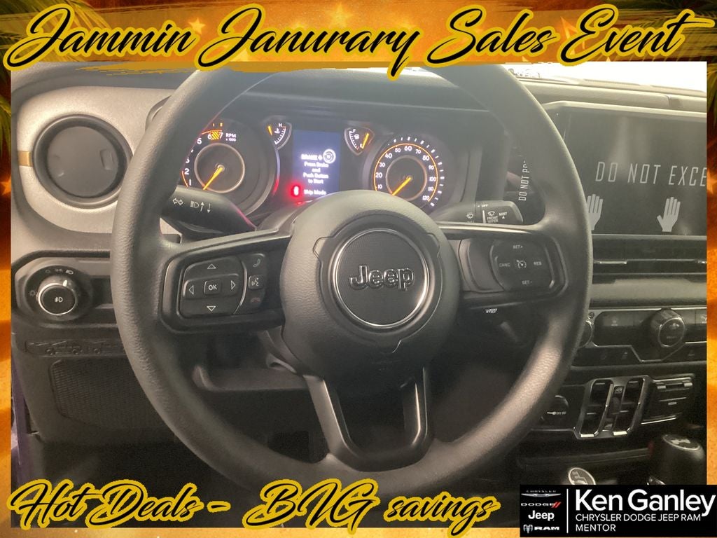 2026 Jeep Wrangler WRANGLER 4-DOOR SPORT