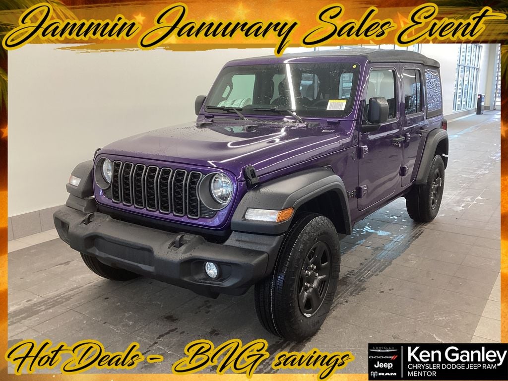 2026 Jeep Wrangler WRANGLER 4-DOOR SPORT