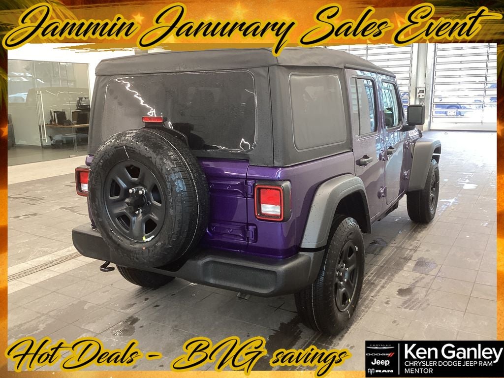 2026 Jeep Wrangler WRANGLER 4-DOOR SPORT