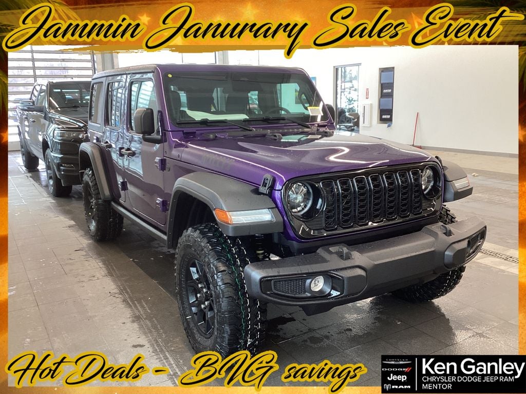 2026 Jeep Wrangler WRANGLER 4-DOOR WILLYS