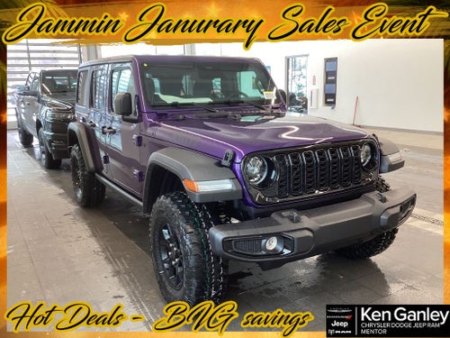 2026 Jeep Wrangler WRANGLER 4-DOOR WILLYS