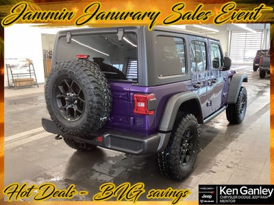2026 Jeep Wrangler WRANGLER 4-DOOR WILLYS