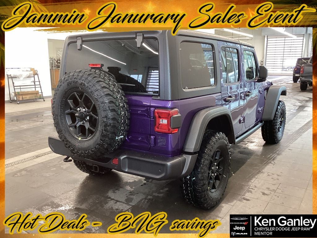 2026 Jeep Wrangler WRANGLER 4-DOOR WILLYS