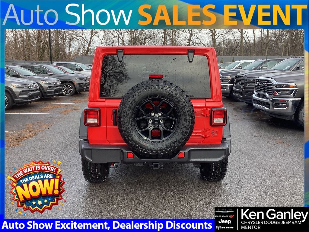 2026 Jeep Wrangler WRANGLER 4-DOOR WILLYS