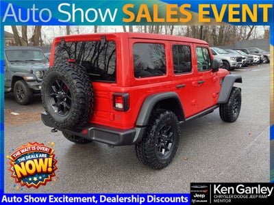 2026 Jeep Wrangler WRANGLER 4-DOOR WILLYS