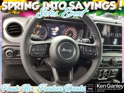 2026 Jeep Wrangler WRANGLER 4-DOOR SPORT S