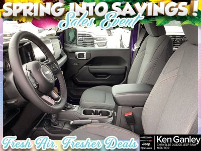 2026 Jeep Wrangler WRANGLER 4-DOOR SPORT S