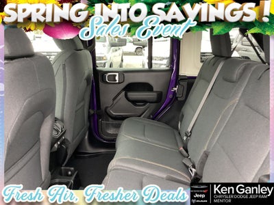 2026 Jeep Wrangler WRANGLER 4-DOOR SPORT S