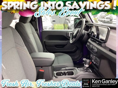 2026 Jeep Wrangler WRANGLER 4-DOOR SPORT S