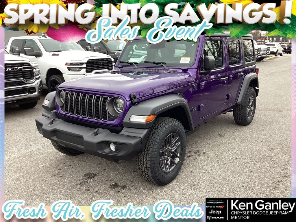2026 Jeep Wrangler WRANGLER 4-DOOR SPORT S