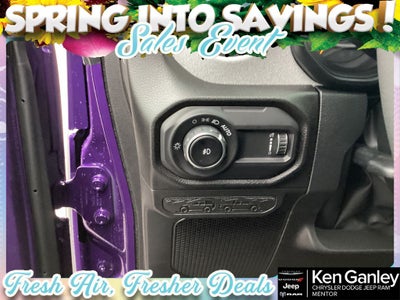 2026 Jeep Wrangler WRANGLER 4-DOOR SPORT S