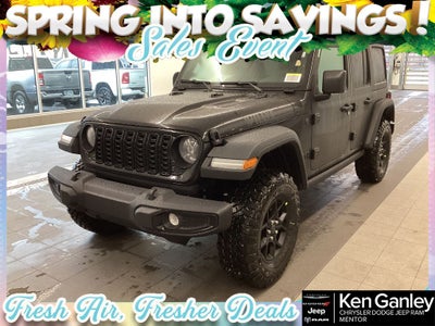 2026 Jeep Wrangler WRANGLER 4-DOOR WILLYS