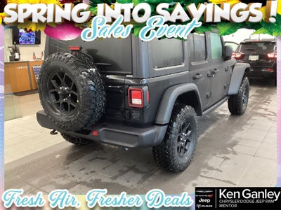 2026 Jeep Wrangler WRANGLER 4-DOOR WILLYS