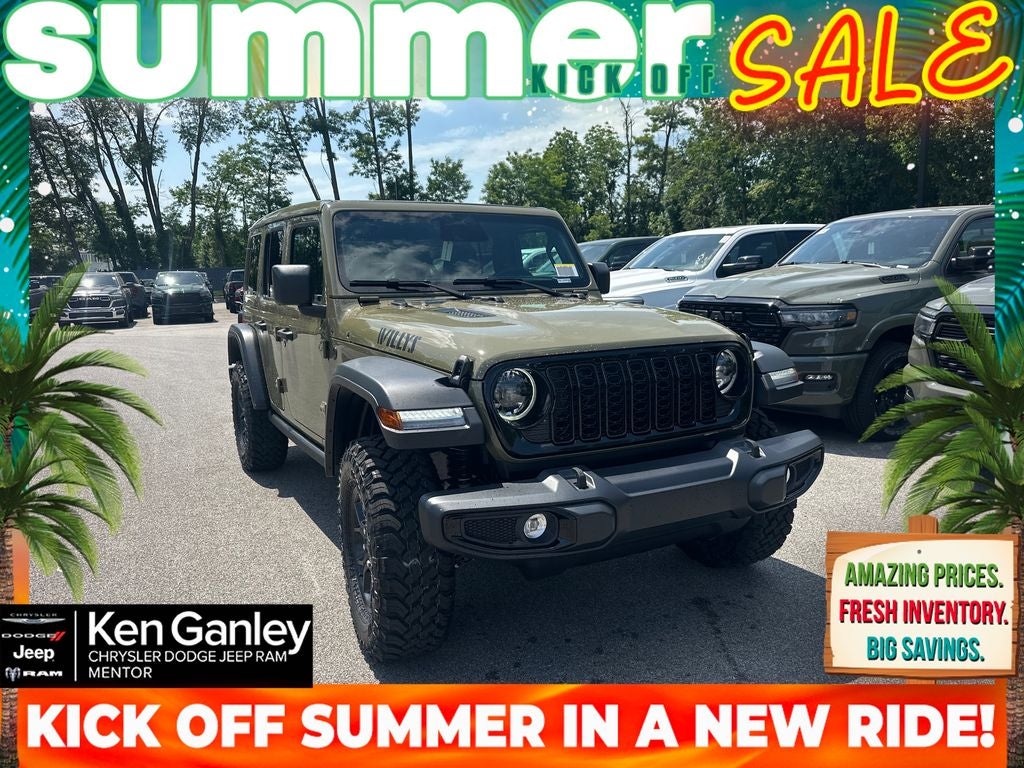 2026 Jeep Wrangler WRANGLER 4-DOOR WILLYS