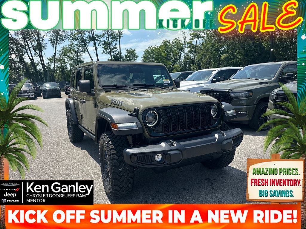 2026 Jeep Wrangler WRANGLER 4-DOOR WILLYS