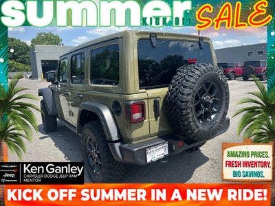 2026 Jeep Wrangler WRANGLER 4-DOOR WILLYS
