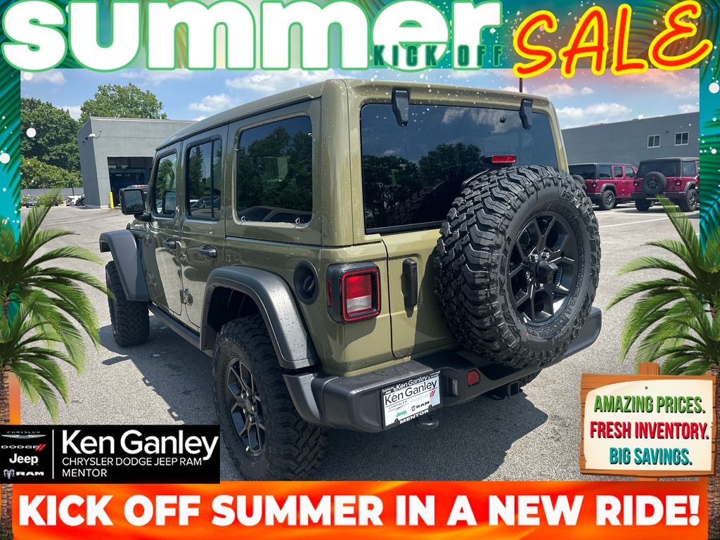 2026 Jeep Wrangler WRANGLER 4-DOOR WILLYS