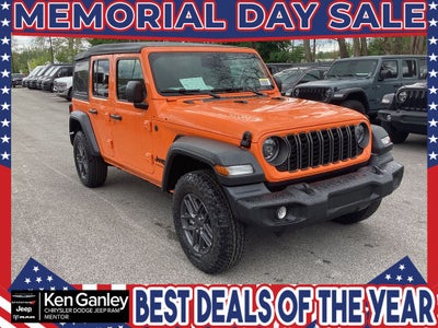 2026 Jeep Wrangler WRANGLER 4-DOOR SPORT S
