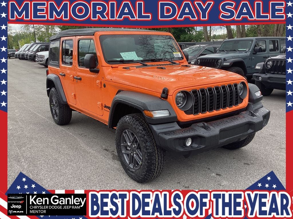 2026 Jeep Wrangler WRANGLER 4-DOOR SPORT S