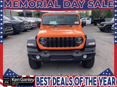 2026 Jeep Wrangler WRANGLER 4-DOOR SPORT S