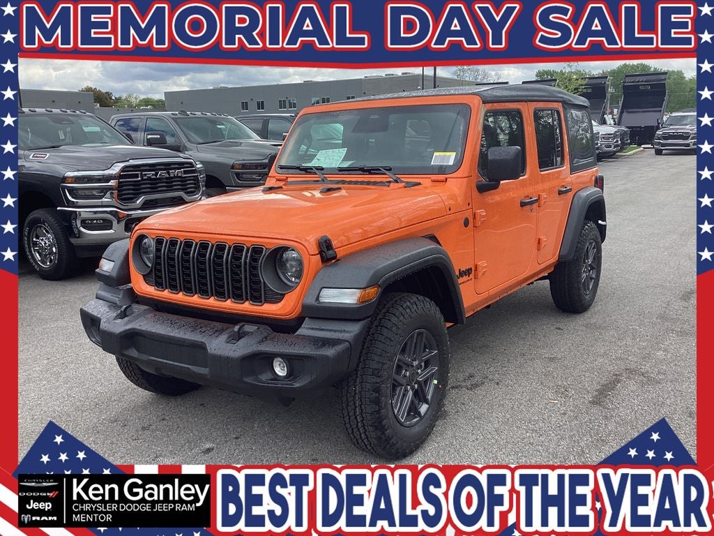 2026 Jeep Wrangler WRANGLER 4-DOOR SPORT S