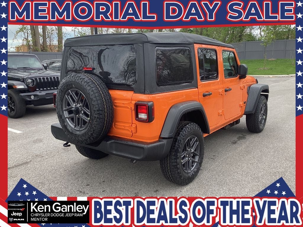 2026 Jeep Wrangler WRANGLER 4-DOOR SPORT S