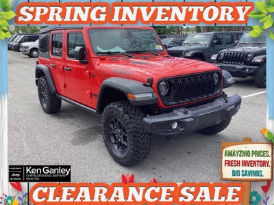 2026 Jeep Wrangler WRANGLER 4-DOOR WILLYS