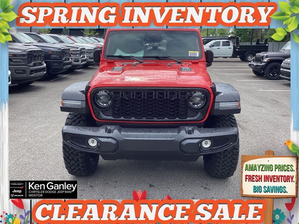 2026 Jeep Wrangler WRANGLER 4-DOOR WILLYS