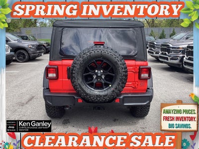2026 Jeep Wrangler WRANGLER 4-DOOR WILLYS