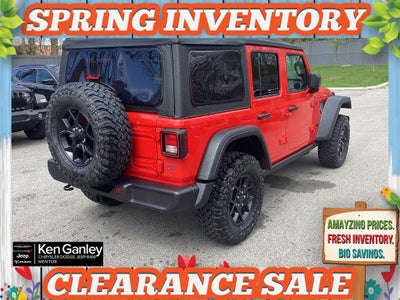 2026 Jeep Wrangler WRANGLER 4-DOOR WILLYS