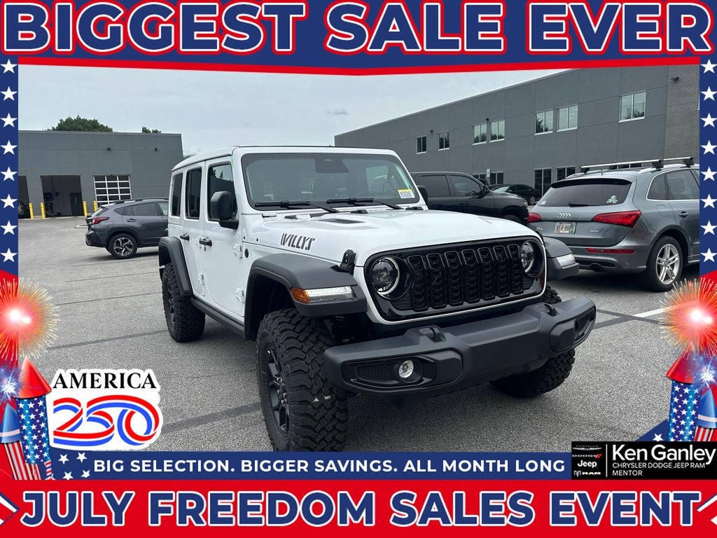 2026 Jeep Wrangler WRANGLER 4-DOOR WILLYS