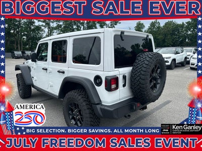 2026 Jeep Wrangler WRANGLER 4-DOOR WILLYS