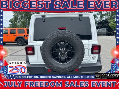 2026 Jeep Wrangler WRANGLER 4-DOOR WILLYS