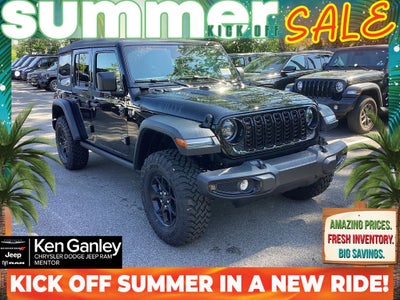 2026 Jeep Wrangler WRANGLER 4-DOOR WILLYS