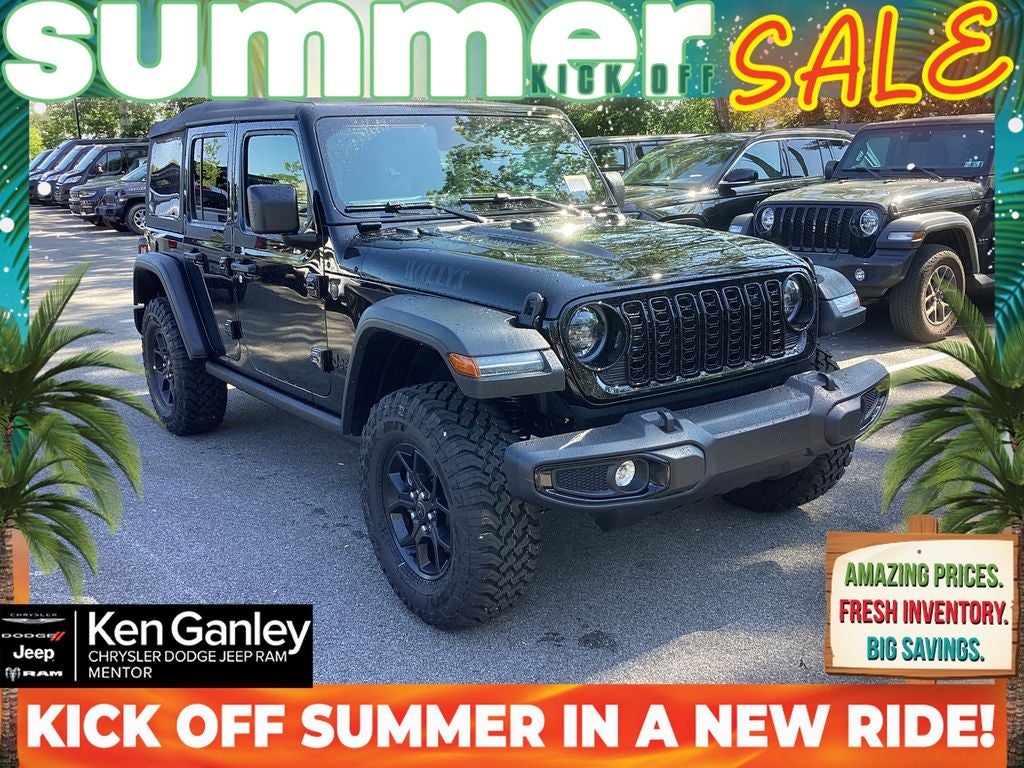 2026 Jeep Wrangler WRANGLER 4-DOOR WILLYS
