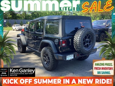 2026 Jeep Wrangler WRANGLER 4-DOOR WILLYS