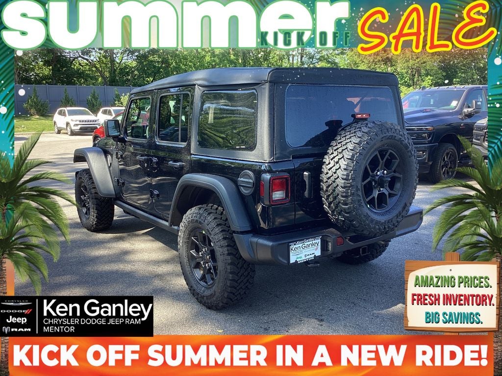 2026 Jeep Wrangler WRANGLER 4-DOOR WILLYS