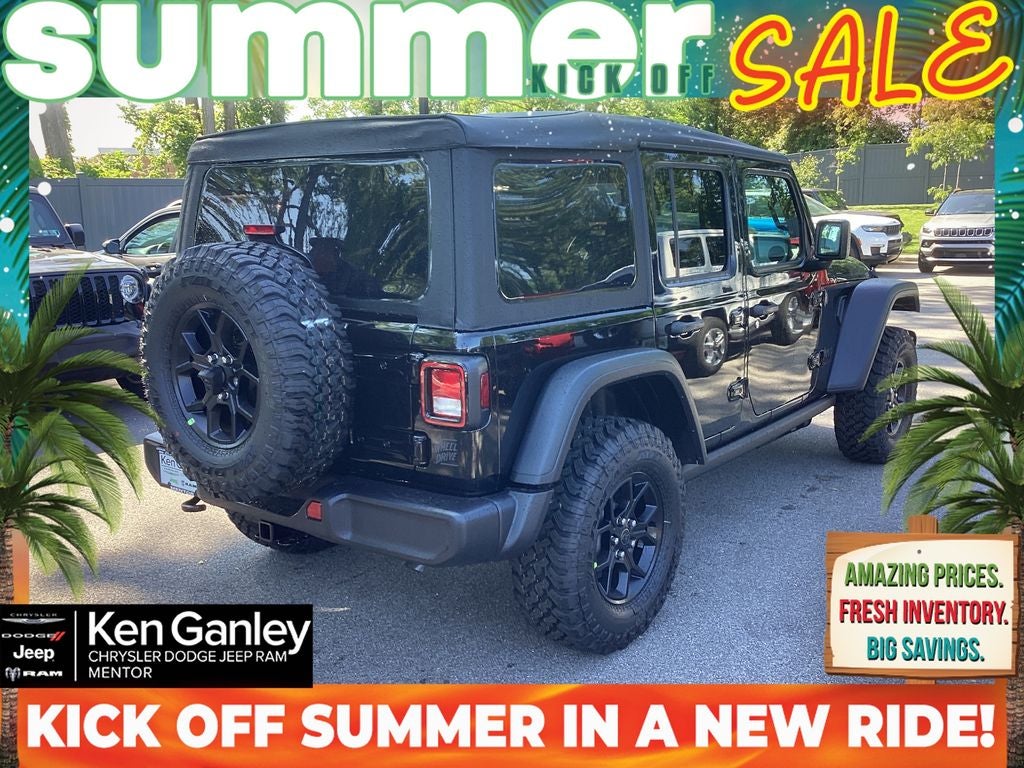 2026 Jeep Wrangler WRANGLER 4-DOOR WILLYS