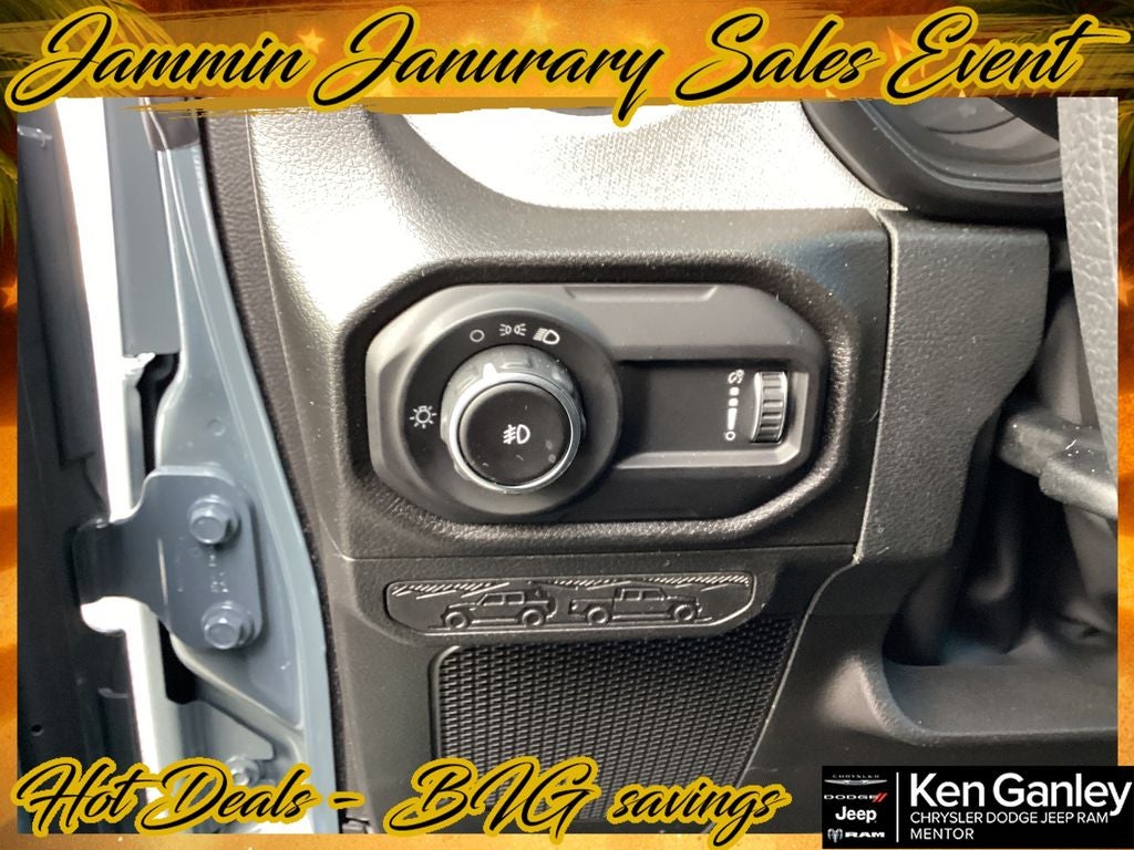 2026 Jeep Wrangler WRANGLER 4-DOOR SPORT