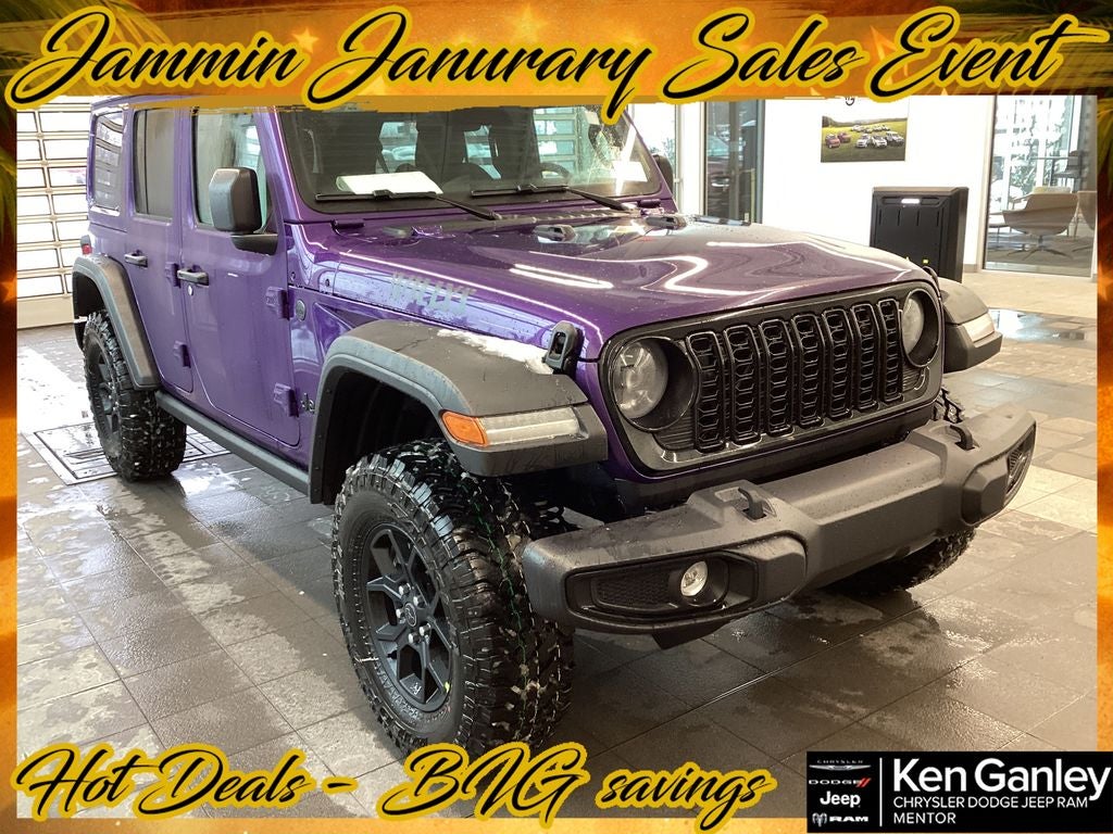 2026 Jeep Wrangler WRANGLER 4-DOOR WILLYS