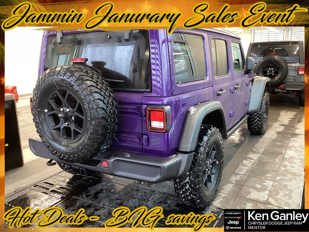 2026 Jeep Wrangler WRANGLER 4-DOOR WILLYS