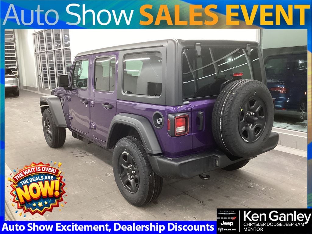 2026 Jeep Wrangler WRANGLER 4-DOOR SPORT
