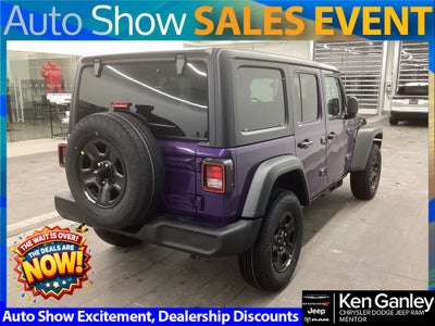2026 Jeep Wrangler WRANGLER 4-DOOR SPORT