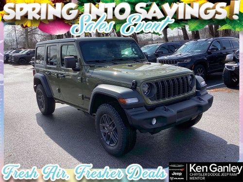 2026 Jeep Wrangler WRANGLER 4-DOOR SPORT S