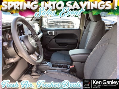 2026 Jeep Wrangler WRANGLER 4-DOOR SPORT S