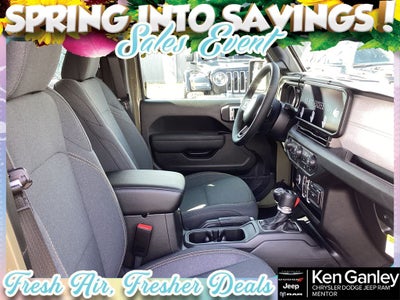 2026 Jeep Wrangler WRANGLER 4-DOOR SPORT S