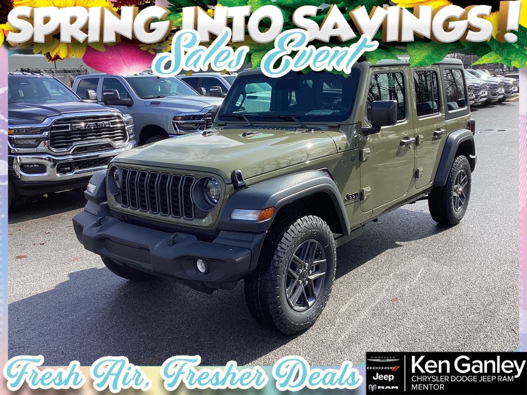 2026 Jeep Wrangler WRANGLER 4-DOOR SPORT S