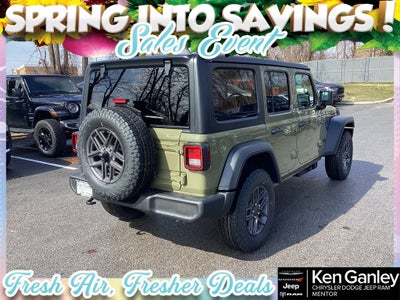 2026 Jeep Wrangler WRANGLER 4-DOOR SPORT S