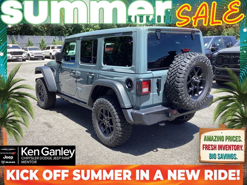 2026 Jeep Wrangler WRANGLER 4-DOOR WILLYS